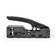 Crimp pliers | CAT5 / CAT5e / CAT6 / CAT6a / CAT7 / RJ12 | Skärande / Tång | ABS / Stål | Svart - Kabelverktyg - 5412810333639 - 5