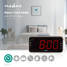 Digital klockradio | LED | 1x 3.5 mm Audio Input | Tidsprojektion | AM / FM | Snooze-funktion | Sov timer | Antal alarm: 2 | Svart - Klockor - 5412810274109 - 22