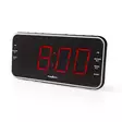 Digital klockradio | LED | 1x 3.5 mm Audio Input | Tidsprojektion | AM / FM | Snooze-funktion | Sov timer | Antal alarm: 2 | Svart - Klockor - 5412810274109 - 40