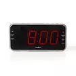 Digital klockradio | LED | 1x 3.5 mm Audio Input | Tidsprojektion | AM / FM | Snooze-funktion | Sov timer | Antal alarm: 2 | Svart - Klockor - 5412810274109 - 1