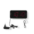 Digital klockradio | LED | 1x 3.5 mm Audio Input | Tidsprojektion | AM / FM | Snooze-funktion | Sov timer | Antal alarm: 2 | Svart - Klockor - 5412810274109 - 76