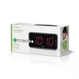 Digital klockradio | LED | 1x 3.5 mm Audio Input | Tidsprojektion | AM / FM | Snooze-funktion | Sov timer | Antal alarm: 2 | Svart - Klockor - 5412810274109 - 67