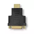 HDMI Adapter | HDMI Kontakt | DVI-D 24+1-Pin Hona | Guldplaterad | Rak | ABS | Antracit | 1 st. | Låda - Videokontakter och pluggar - 5412810265459 - 30