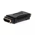 HDMI Adapter | HDMI Utgång | HDMI Utgång | Guldplaterad | Rak | ABS | Svart | 1 st. | Låda - Videokontakter och pluggar - 5412810289929 - 41