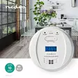 Kolmonoxid Alarm | Batteridriven | Batterilängd upp till: 5 år | Funktion för tystnad / mute | Med testknapp | 85 dB | Vit - Brandvarnare och kolmonoxidvarnare - 5412810334889 - 5