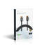 High Speed HDMI kabel med Ethernet | HDMI Kontakt | HDMI Kontakt | 4K@60Hz | ARC | 18 Gbps | 5.00 m | Rund | Bomull | Grått Med Metall | Kartong med täckt fönster - HDMI-kablar - 5412810318919 - 8