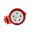 Skarvuttag CEE 5/16A 415V - Elektriska installationstillbehör - 6438168081779 - 3