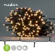 Julbelysning | Sträng | 192 LED's | Varm Vit | 14.40 m | Ljuseffekter: 7 | Inomhus eller Utomhus | Batteridriven - Ljusslingor - 5412810407309 - 5
