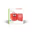 Portabelt mini kylskåp | 4 l | 12 V DC / 100 - 240 V AC | Röd - Kylskåp och frysar - 5412810335039 - 66