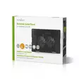 Notebook Stand | Antal fläktar: 2 | USB ström | Antal vinklar: 4 | 18 " | 1200 rpm | LED - Kontorergonomi - 5412810287079 - 67