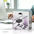 Notebook Adapter | GaN | 65 W | 5 / 9 / 12 / 15 / 20 V DC | 2.4 / 3.0 / 3.25 A | Apparat: Notebook / Smartphone / Tablet | Euro / Typ-C (CEE 7/16) - Allmänna strömförsörjningar och adaptrar - 5412810441129 - 5