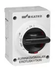 Katko IsoSafe säkerhetsbrytare för skruvmejsel KUM 316 3X20A 400V 7,5kW solkraftverk - Kablar och installationstillbehör - 6419410399989 - 1