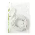 Koaxialkabel | IEC (Koax) Hane | IEC (Koax) Hona | Nickelplaterad | 90 dB | 75 Ohm | Dubbelskärmad | 20.0 m | Rund | PVC | Vit | Kuvert - Antennkablar - 5412810281909 - 66