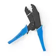 Crimp pliers | BNC / F / RG58 / RG59 | Tång | Metall / PVC | Blå / Svart - Kabelverktyg - 5412810306879 - 31