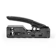 Crimp pliers | CAT5 / CAT5e / CAT6 / CAT6a / CAT7 / RJ12 | Skärande / Tång | ABS / Stål | Svart - Kabelverktyg - 5412810333639 - 1