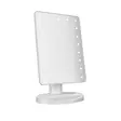 Lumio Lights desktop sminkspegel med LED-ljus, vit - Sminkverktyg - 6438014385549 - 2