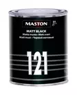 Maali Matta musta 121 1L - Metall- och möbelmålningar - 6412496048529 - 1