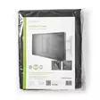 Utomhus TV skydd | Skärmstorlek: 55 - 58 " | Högsta kvalitet Oxford | Svart - Nedis produkter - 5412810320219 - 66