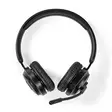 PC headset | On-Ear | Stereo | Bluetooth | Vikbara Mikrofon | Svart - Nedis produkter - 5412810418589 - 1
