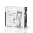 Telefon Stativ | Universal | Fullständigt justerbar | Silver - Ställningar - 5412810451739 - 67