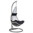Riipputuoli Bahama harmaa - Trädgårdsgungor och hängstolar - 6438168110059 - 1