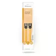 SATA kabel | 6 Gbps | SATA 7-Pin Hona | SATA 7-Pin Hona | Nickelplaterad | 0.50 m | Platt | PVC | Gul | Låda - Dator och nätverk - 5412810422289 - 66