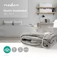 Elektrisk Filt | Filt | 1 Person | 180 x 130 cm | 9 Värmeinställningar | 9 h | Tvättbar | Överhettningsskydd | Digital kontroll | Fleece - Nedis produkter - 5412810316939 - 5