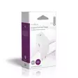 Väggladdare | 100 W | GaN | Snabbladdnings funktion | 3.0 / 5.0 A | Antal utgångar: 1 | USB-C | Automatiskt val av Spänning | Vit - Nätladdare - 5412810397679 - 69