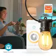 SmartLife Dekorativa Lampor | Festljus | Wi-Fi | Varm Vit | 10 LED's | 9.00 m | Android | Glödlampediameter: 45 mm - Dekorationsljus - 5412810417339 - 52