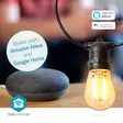 SmartLife Dekorativa Lampor | Festljus | Wi-Fi | Varm Vit | 10 LED's | 9.00 m | Android | Glödlampediameter: 45 mm - Dekorationsljus - 5412810417339 - 51