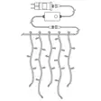 SmartLife Julbelysning | Istapp | Wi-Fi | Kall Vit | 240 LED's | 5.00 m | Android / IOS - Dekorationsljus - 5412810404919 - 80