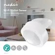 SmartLife Smartrörelsesensor | Batteridriven / Strömadapter | Detektorvinkel: 120 ° | Detekteringsräckvidd: 10.0 m | Vit - Larm och sensorer - 5412810269969 - 5