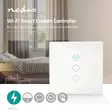 SmartLife Strömbrytare | Parasoll / Ridå / Slutare | Väggfäste | 300 W | Android / IOS | Glas | Vit - Strömbrytare - 5412810272839 - 5