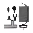 SmartLife Sportmassage Pistol | Accu Powered | Uppladdningsbar | 5 Massagelägen | Dragsko / Koniskt huvud / Platt huvud / Sfäriskt huvud / U-formad huvud | Mörkgrå - Muskelavslappnare och massage - 5412810447329 - 75