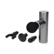 SmartLife Sportmassage Pistol | Accu Powered | Uppladdningsbar | 5 Massagelägen | Dragsko / Koniskt huvud / Platt huvud / Sfäriskt huvud / U-formad huvud | Mörkgrå - Muskelavslappnare och massage - 5412810447329 - 41