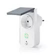 SmartLife Smart Plug | IP44 | Strömmätare | 3680 W | Jordad kontakt / Typ F (CEE 7/7) | -30 - 40 °C | Android / IOS | Grå / Vit | 1 st. - Smarta eluttag - 5412810317219 - 42