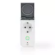 SmartLife Smart Plug | IP44 | Strömmätare | 3680 W | Jordad kontakt / Typ F (CEE 7/7) | -30 - 40 °C | Android / IOS | Grå / Vit | 1 st. - Smarta eluttag - 5412810317219 - 11