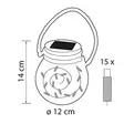 Solcellsbelysning Lulu 14 cm Ø12 cm - Solcellslampor - 6435200277329 - 4