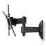Tilt och vridbart TV väggfäste | 10 - 32 " | Maximal skärmvikt som stöds: 30 kg | Går att tilta | Roterbar | Minsta väggdistans: 68 mm | Maximalt väggavstånd: 370 mm | 3 Ledpunkt(er) | Stål | Svart - TV-stativ - 5412810310739 - 2