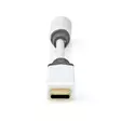 USB-C Adapter | USB 2.0 | USB-C Hane | 3.5 mm Hona | 0.10 m | Rund | Guldplaterad | PVC | Vit | Låda - Dator och nätverk - 5412810336609 - 11