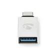 USB-C Adapter | USB 3.2 Gen 1 | USB-C Hane | USB-A Hona | 5 Gbps | Rund | Nickelplaterad | Silver | Kartong med täckt fönster - Dator och nätverk - 5412810262809 - 20