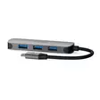 USB-hubb | 1x USB-C | 4x USB A Female | 4-Port port(s) | USB 3.2 Gen 1 | USB ström | 5 Gbps - Dator och nätverk - 5412810415489 - 40