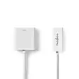 USB-nätverkskort | USB 3.2 Gen 1 | 1 Gbps | USB-C Hane | RJ45 Hona | 0.20 m | Rund | Nickelplaterad | Förtent Koppar | Vit | Låda - Dator och nätverk - 5412810289189 - 1