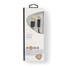 USB-kabel | USB 2.0 | USB-A Hane | USB-B Hane | 480 Mbps | Guldplaterad | 3.00 m | Rund | PVC | Antracit | Kartong med fönster - Dator och nätverk - 5412810263479 - 4