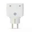 SmartLife Smart Plug | IP44 | Strömmätare | 3680 W | Jordad kontakt | -25 - 55 °C | Android / IOS | Grå / Vit | 1 st. - Smarta eluttag - 5412810449699 - 11