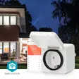 SmartLife Smart Plug | IP44 | Strömmätare | 3680 W | Jordad kontakt | -25 - 55 °C | Android / IOS | Grå / Vit | 1 st. - Smarta eluttag - 5412810449699 - 5