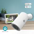SmartLife Utomhus Kamera | Spotlight | 3MP Full HD 1296p | IP65 | microSD (ingår inte) / Molnlagring (tillval) / Onvif | 5 V DC | Med rörelsesensor | Nattsikt | Vit - Utomhuskameror - 5412810469529 - 51