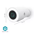 SmartLife Utomhus Kamera | Spotlight | 3MP Full HD 1296p | IP65 | microSD (ingår inte) / Molnlagring (tillval) / Onvif | 5 V DC | Med rörelsesensor | Nattsikt | Vit - Utomhuskameror - 5412810469529 - 55