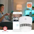 SmartLife Rökdetektor | Batteridriven | Givarlivscykel: 10 år | EN 14604 | Max. batteritid: 36 Månader | 85 dB | Vit | 1 st. - Larm och sensorer - 5412810471669 - 51