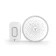 Trådlösa dörrklockan | Strömadapter | 220 - 250 V AC | 1x CR2032 | Volym: 80 dB | Signalområde: 150 m | 60 Melodier | 1 Mottagare | Vit - Dörrklockor och dörrkameror - 5412810476909 - 10